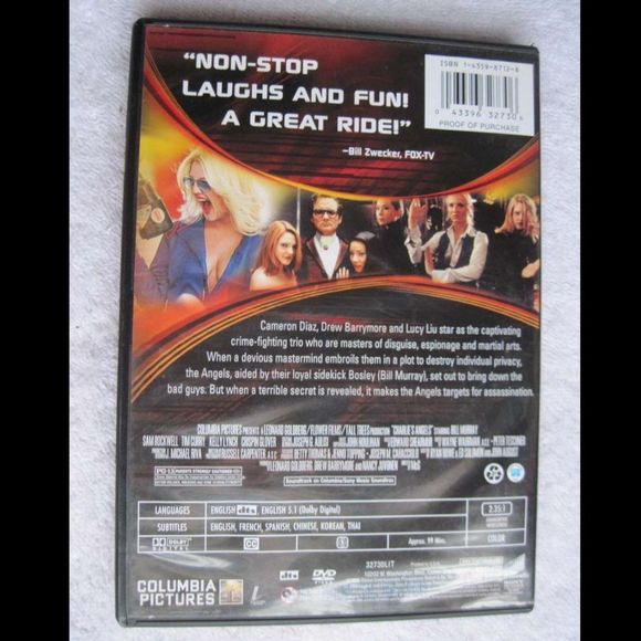 Charlie's Angels Cam Diaz Drew Barrymore Lucy Liu 2009 DVD Movie Bundle for $3 - Picture 2 of 6